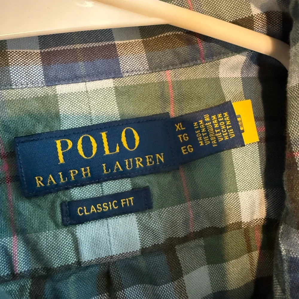 Polo Ralph Lauren Men's Plaid Shirt Size XL